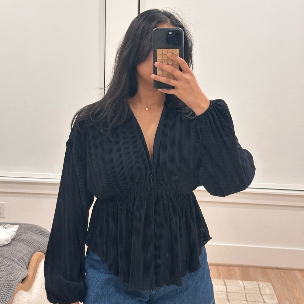 Abercrombie & Fitch Black Blouse